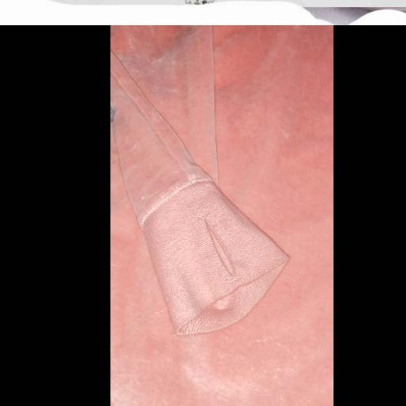 NWT Isabel Plus Maternity Velour Pullover Pink - Picture 2 of 5